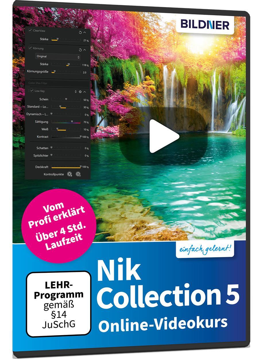 Cover: 9783832805968 | Nik Collection 5 Online-Videokurs | Michael Gradias | Taschenbuch