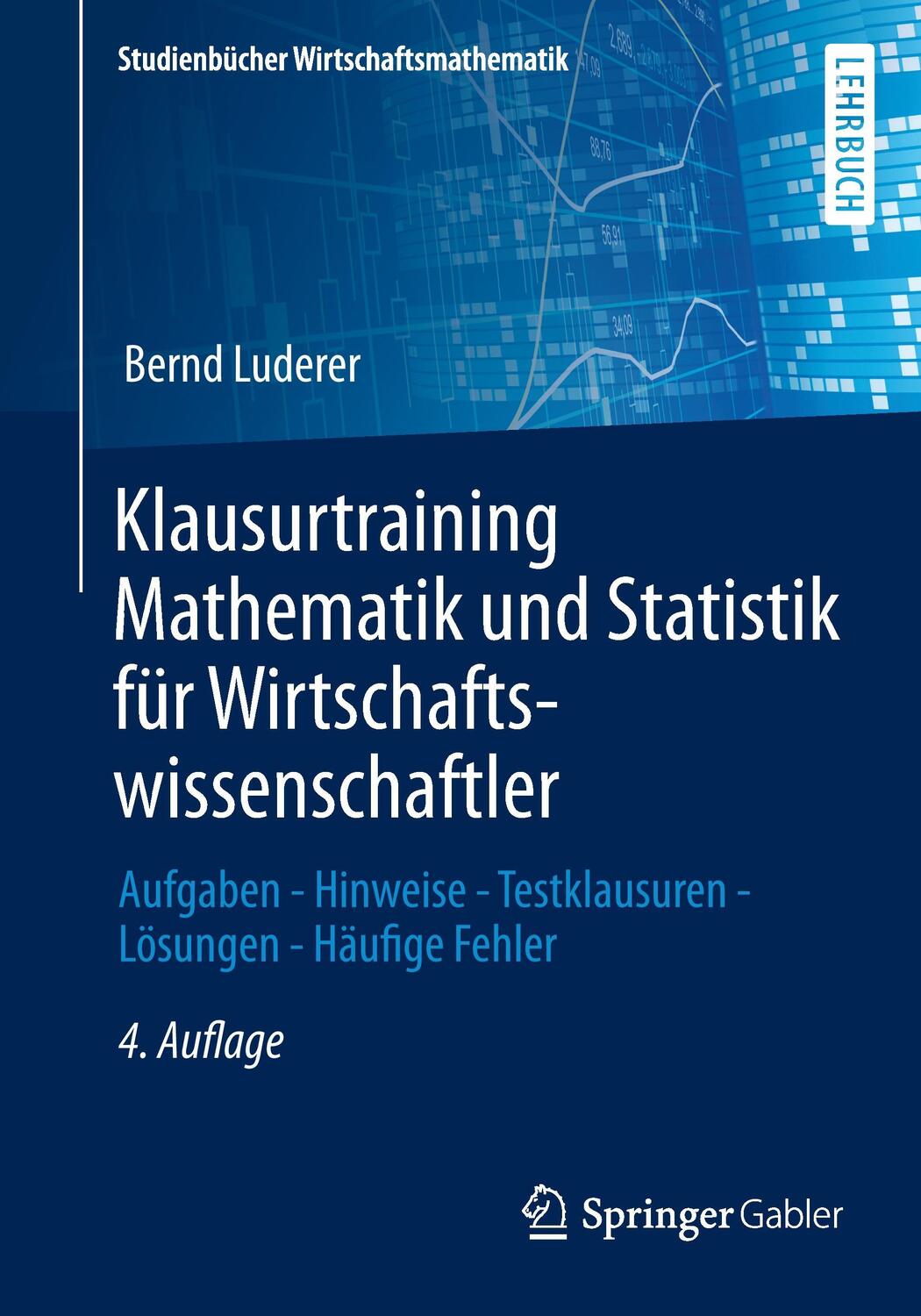 Cover: 9783658055455 | Klausurtraining Mathematik und Statistik für...