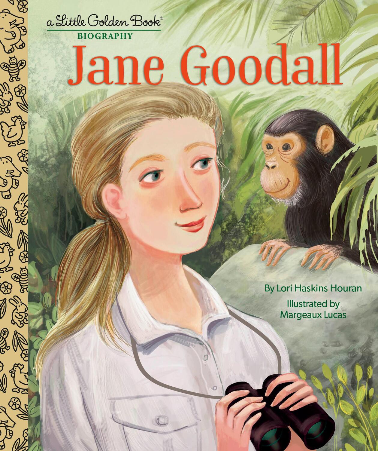 Cover: 9780593647349 | Jane Goodall: A Little Golden Book Biography | Lori Haskins Houran