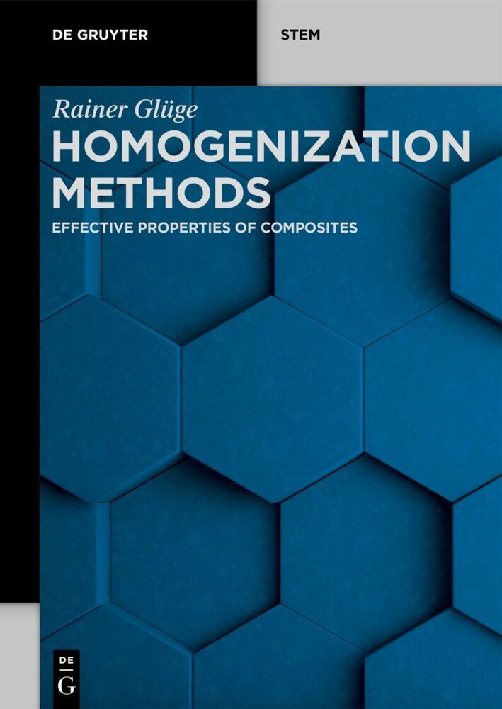 Cover: 9783110793512 | Homogenization Methods | Effective Properties of Composites | Glüge