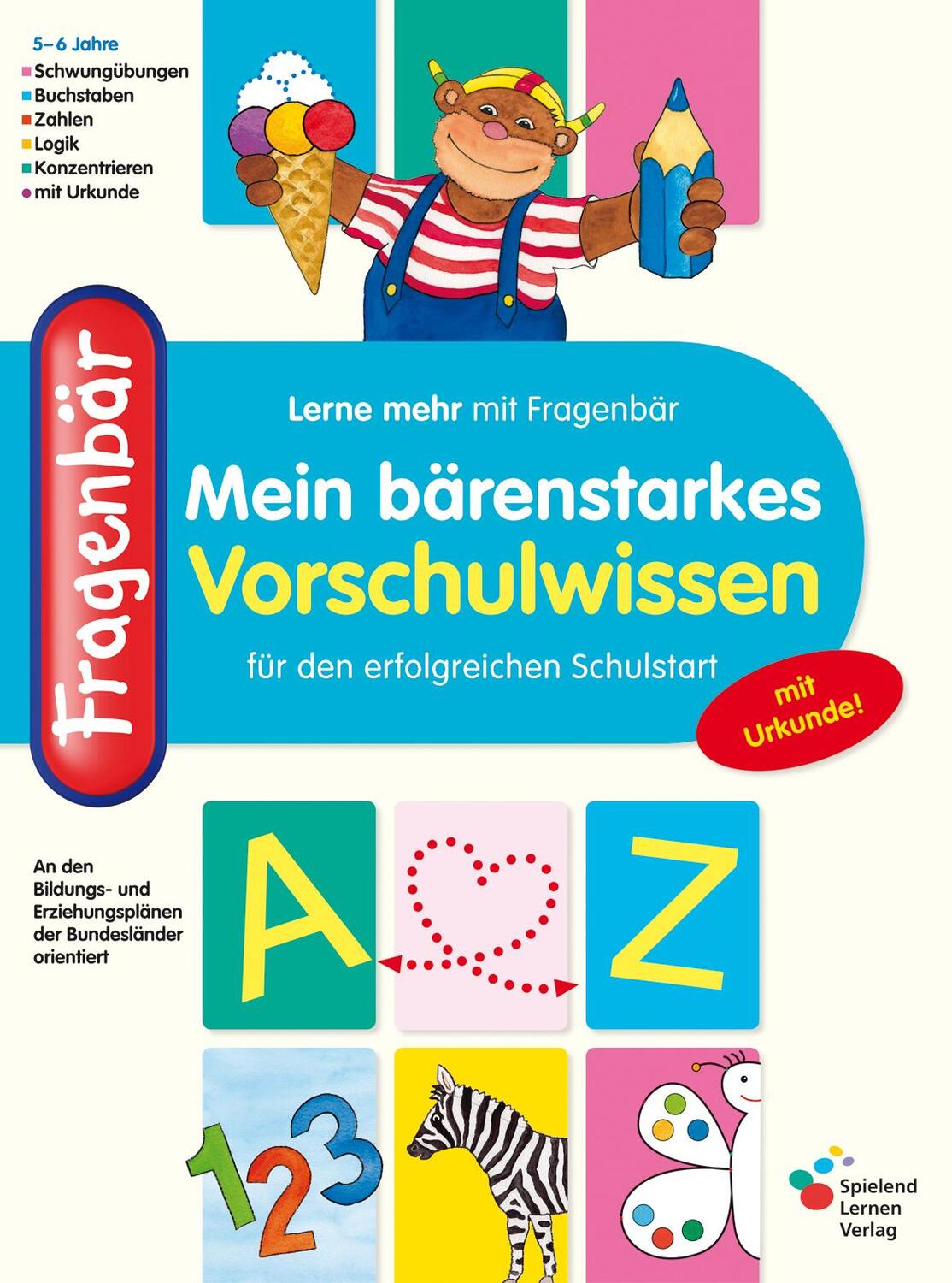 Cover: 9783940811400 | Fragenbär Vorschule | Mein bärenstarkes Vorschulwissen | Vera Lohmann