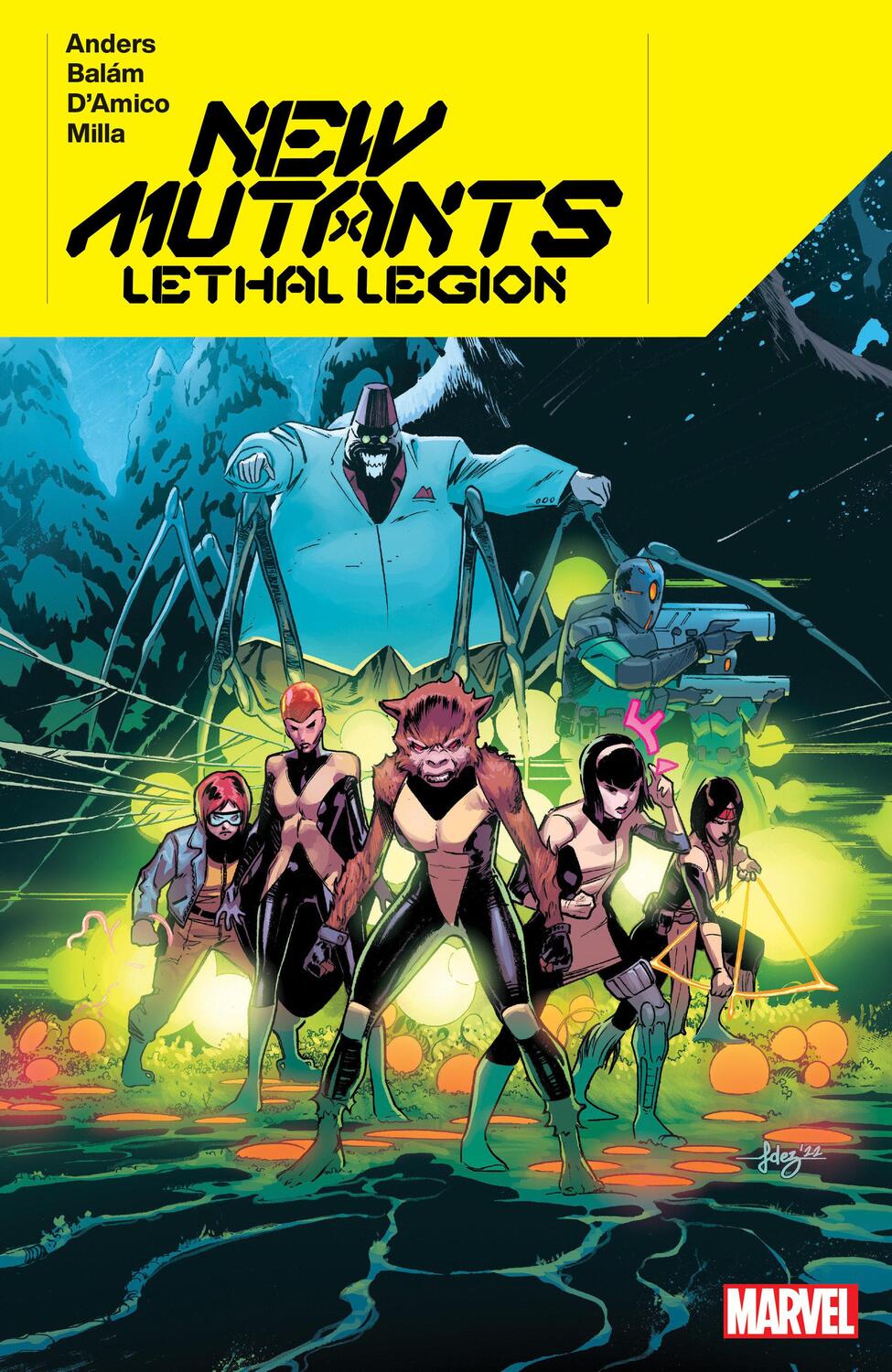 Cover: 9781302952419 | New Mutants Lethal Legion | Charlie Jane Anders | Taschenbuch | 2024