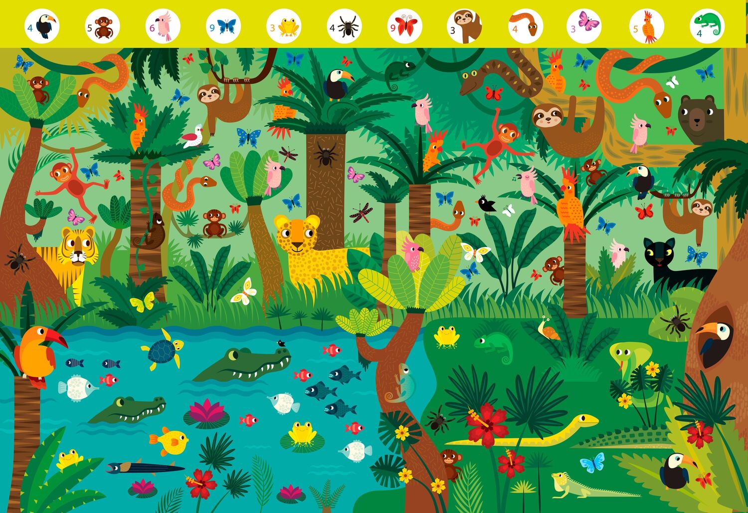 Bild: 9788863124859 | Meine Puzzle-Box: Dschungel | National Geographic Kids | Stück | 10 S.