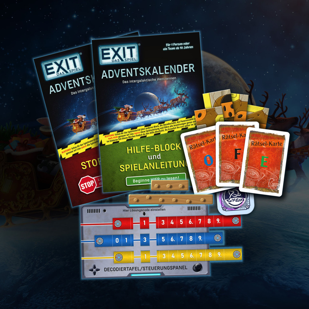 Bild: 4002051684488 | EXIT® - Das Spiel Adventskalender | Spiel | Spiel | Deutsch | 2024