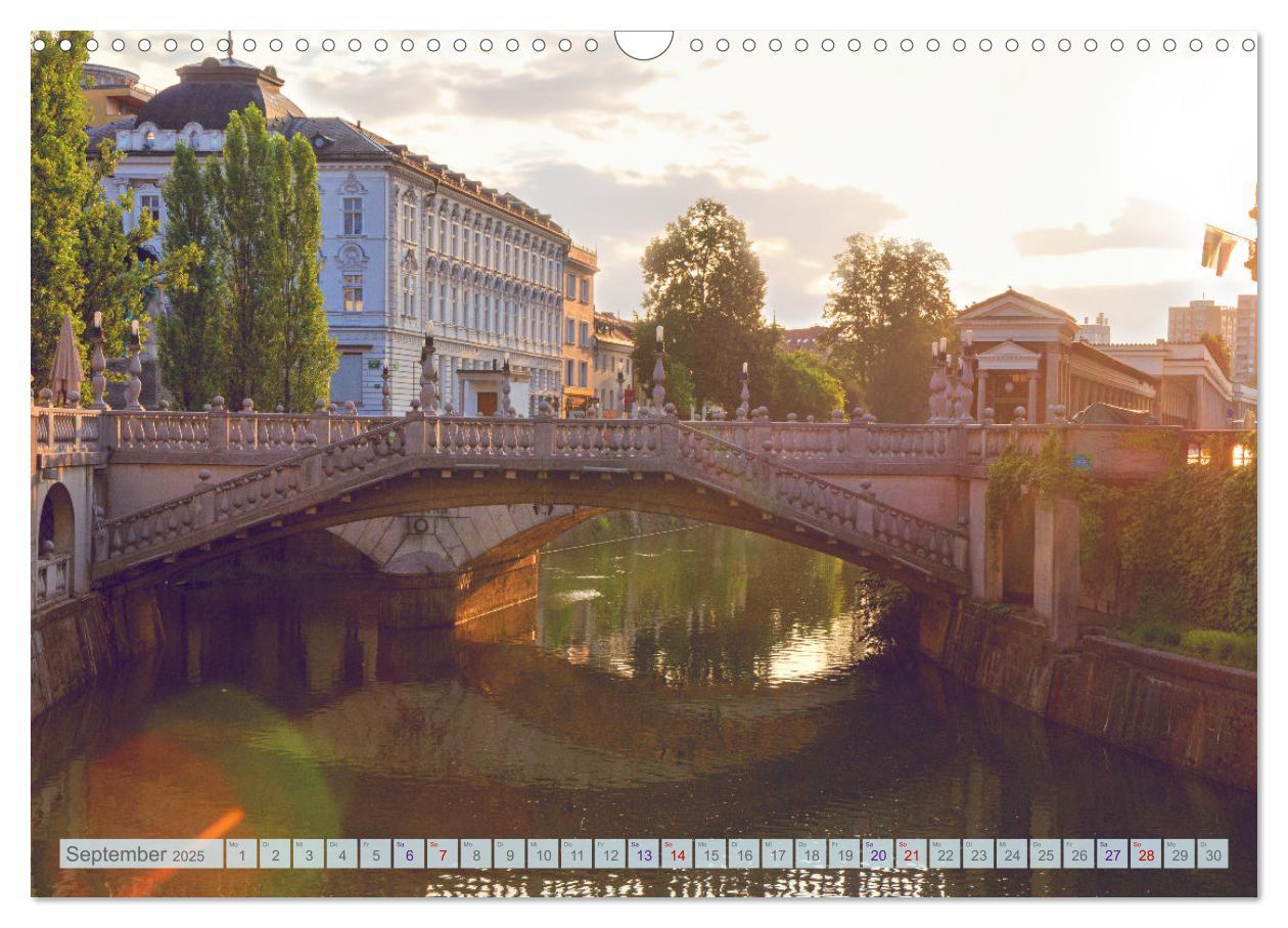 Bild: 9783383850363 | Ljubljana - Sloweniens wunderschöne Hauptstadt (Wandkalender 2025...