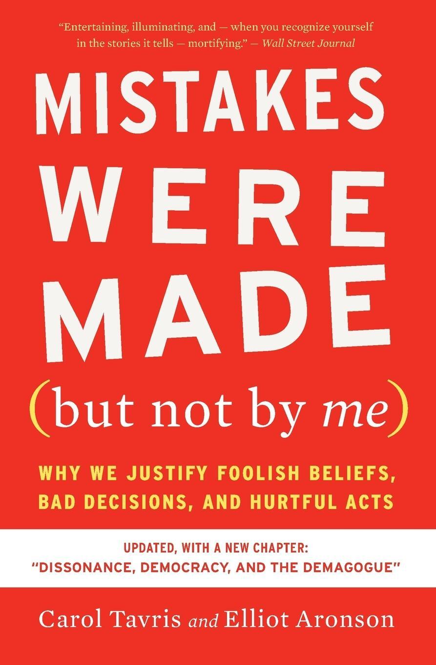 Cover: 9780358329619 | Mistakes Were Made (But Not by Me) Third Edition | Tavris (u. a.)