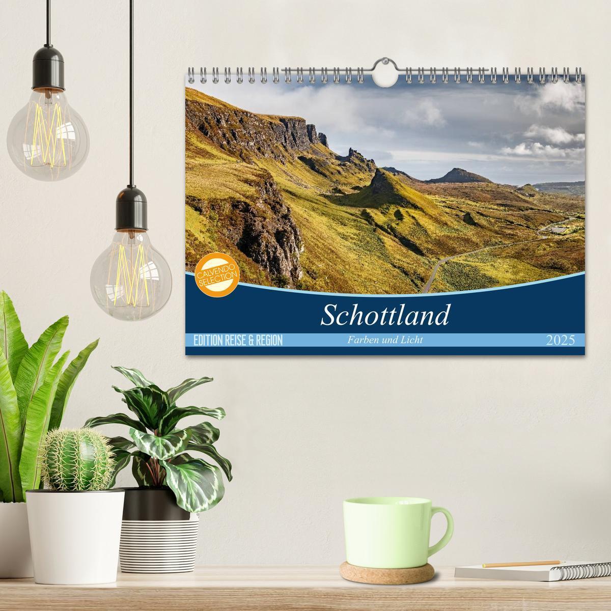 Bild: 9783435422074 | Schottland Farben und Licht (Wandkalender 2025 DIN A4 quer),...