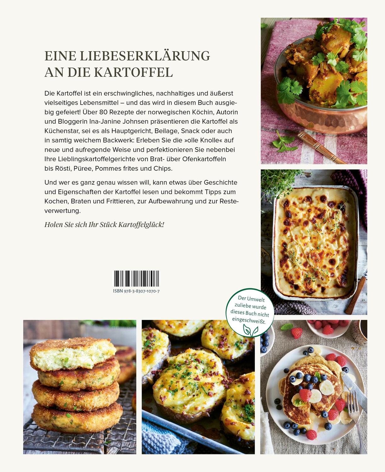 Rückseite: 9783830710707 | Kartoffelglück | Ina-Janine Johnsen | Buch | 232 S. | Deutsch | 2023