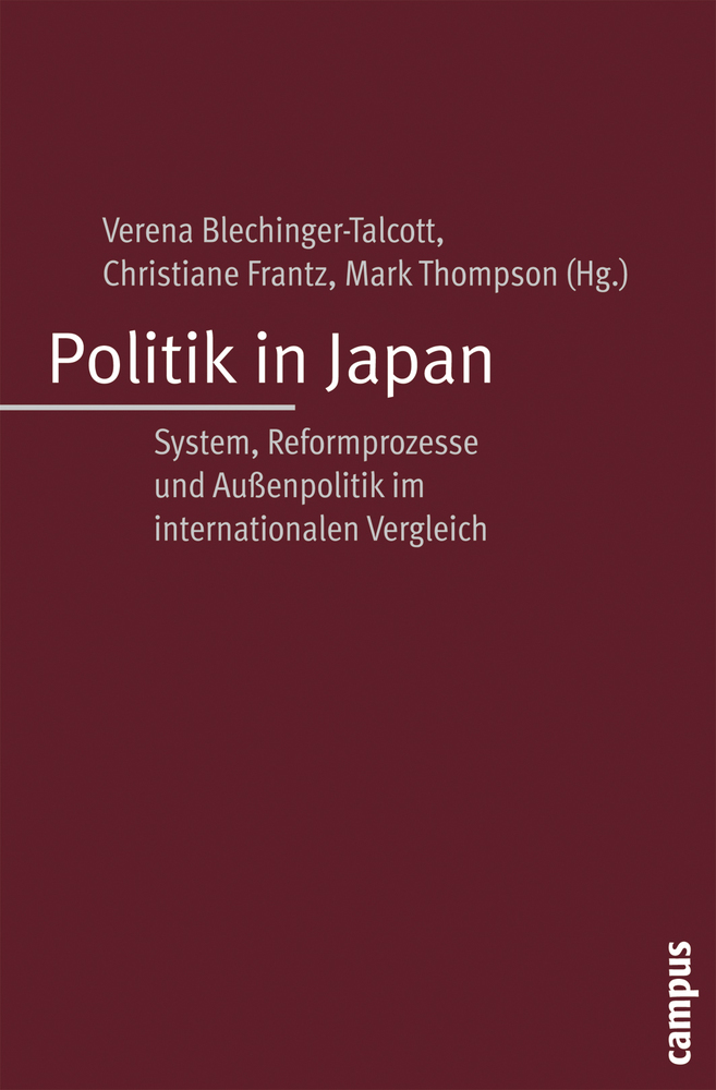 Cover: 9783593379982 | Politik in Japan | Christiane Frantz (u. a.) | Taschenbuch | 312 S.