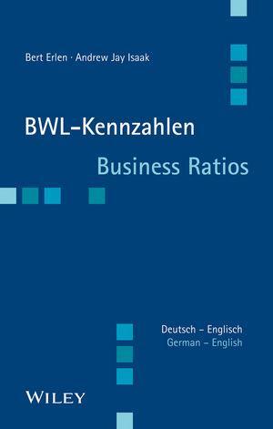 Cover: 9783527507573 | BWL-Kennzahlen Deutsch - Englisch | Business Ratios German/English