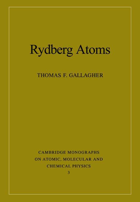 Cover: 9780521021661 | Rydberg Atoms | Thomas F. Gallagher | Taschenbuch | Paperback | 2005