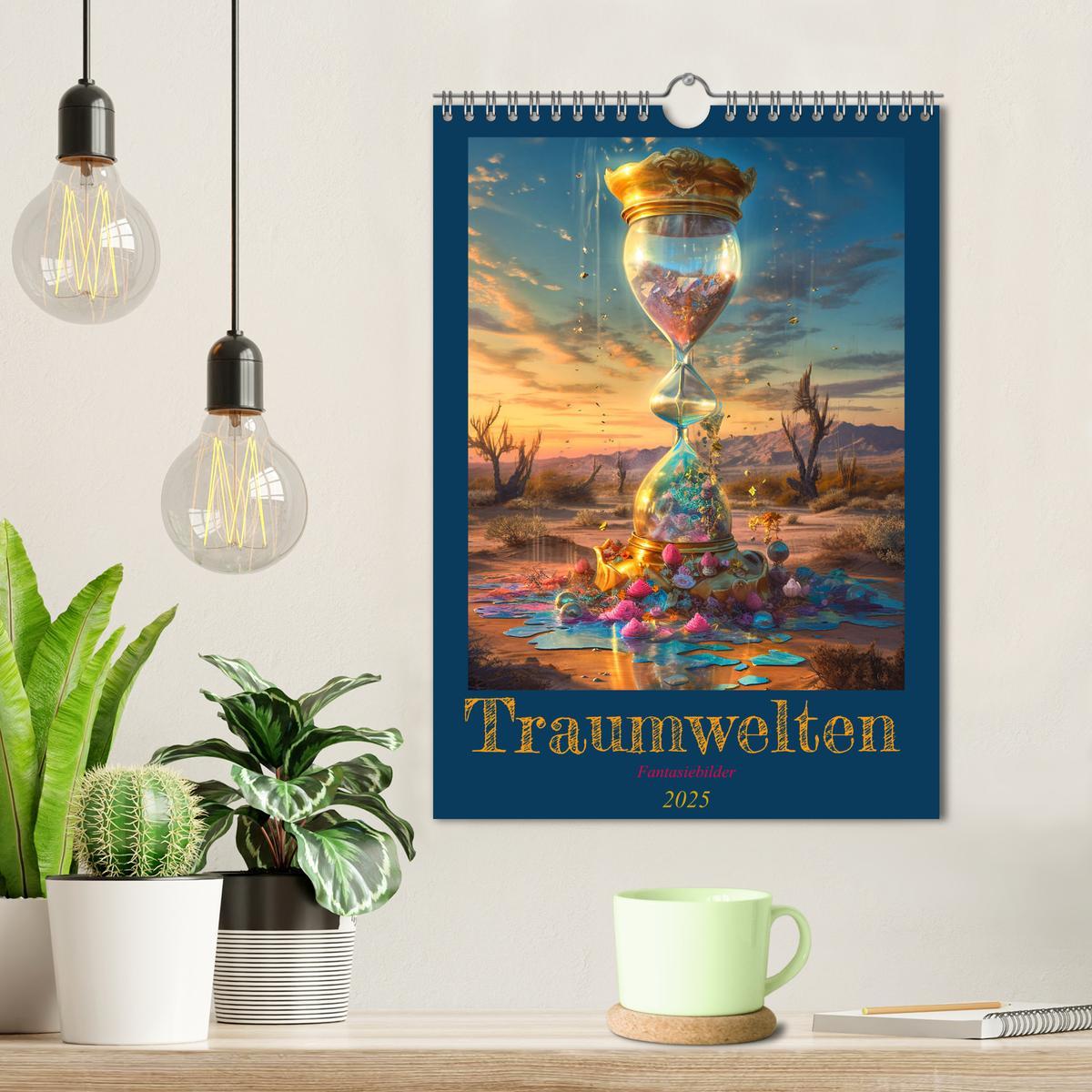 Bild: 9783435879922 | Traumwelten (Wandkalender 2025 DIN A4 hoch), CALVENDO Monatskalender