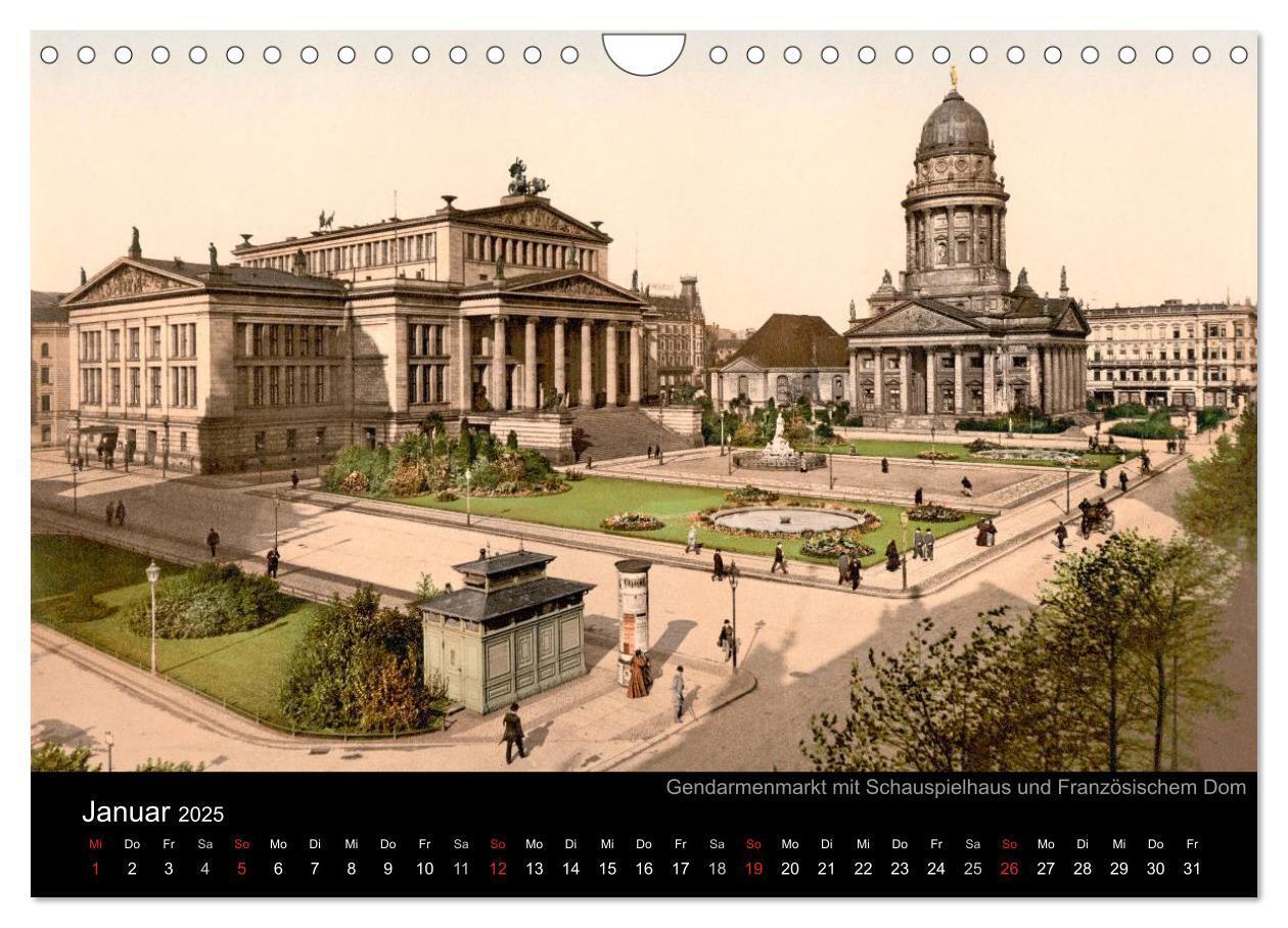 Bild: 9783435821280 | Berlin um 1900 (Wandkalender 2025 DIN A4 quer), CALVENDO...