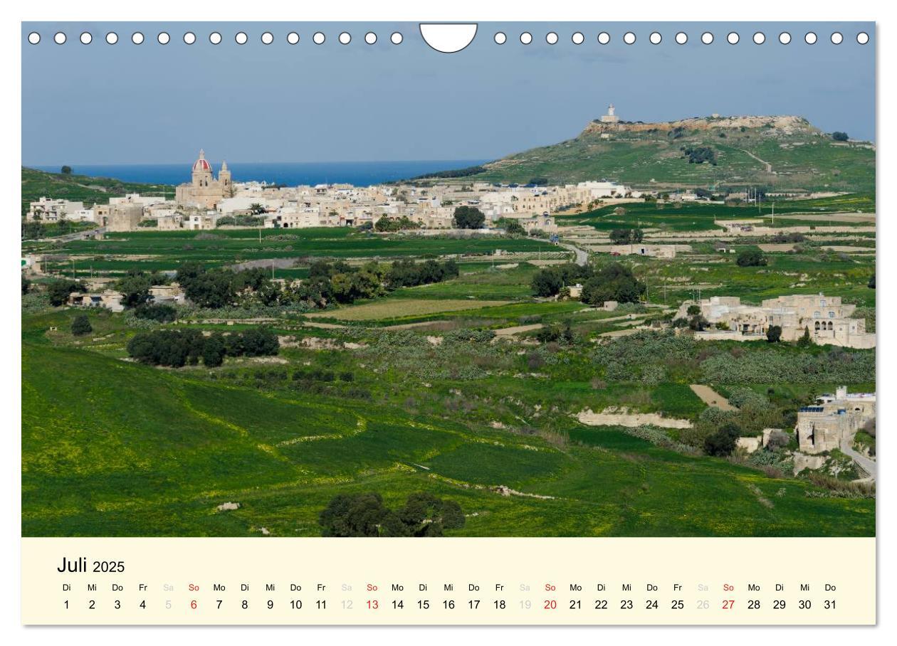 Bild: 9783435654307 | Malta und Gozo, Perlen im Mittelmeer (Wandkalender 2025 DIN A4...