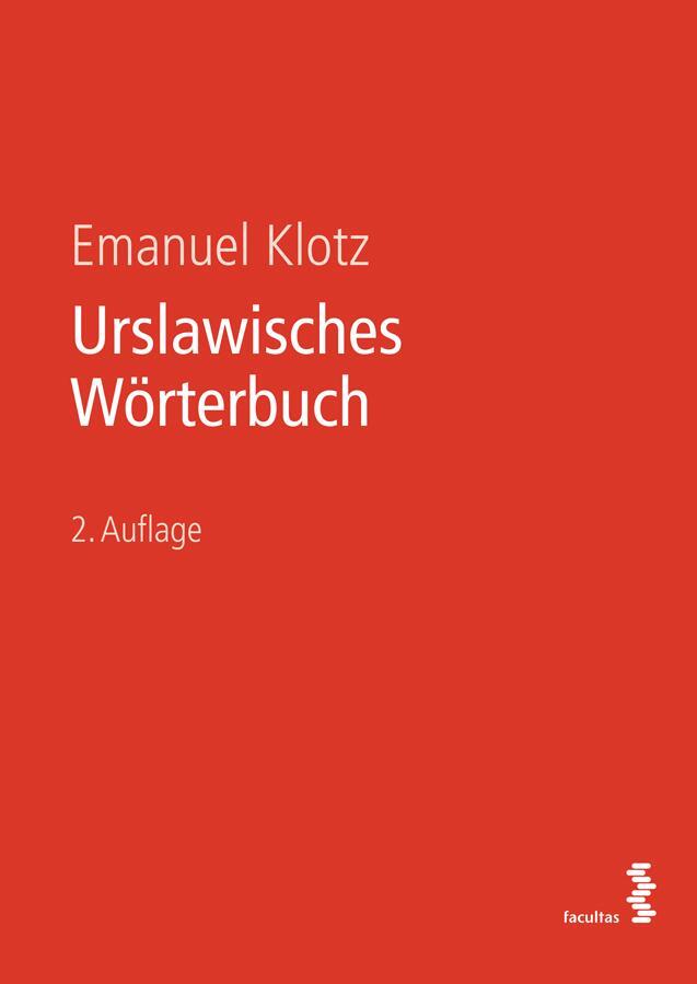 Cover: 9783708923611 | Urslawisches Wörterbuch | Emanuel Klotz | Taschenbuch | Deutsch | 2023