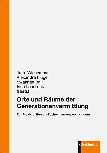 Cover: 9783781524071 | Orte und Räume der Generationenvermittlung | Jutta Wiesemann (u. a.)