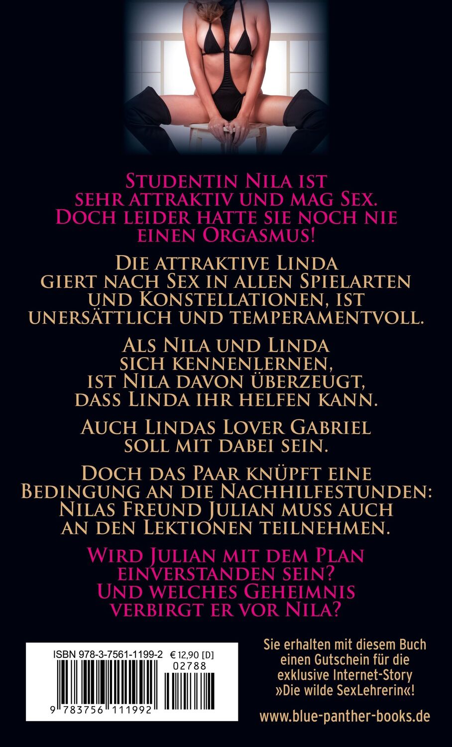 Rückseite: 9783756111992 | Die SexStudentin - sündig und verrucht Erotischer Roman | Cassie Hill