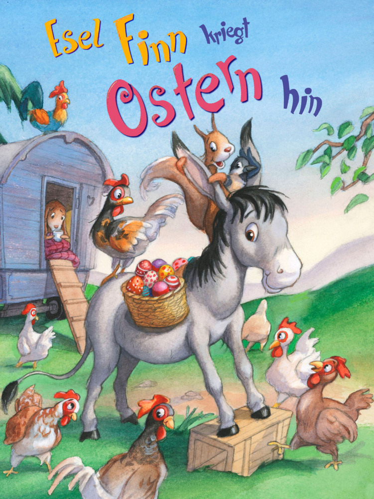 Cover: 9783700445326 | Esel Finn kriegt Ostern hin | Bilderbuch | Michaela Holzinger | Buch