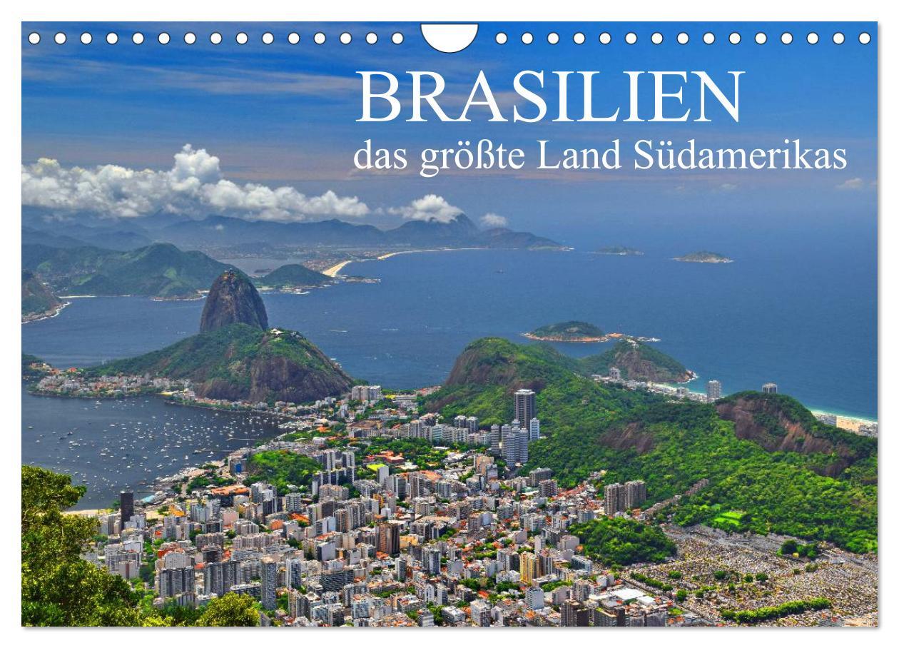 Cover: 9783435471843 | Brasilien - das größte Land Südamerikas (Wandkalender 2025 DIN A4...