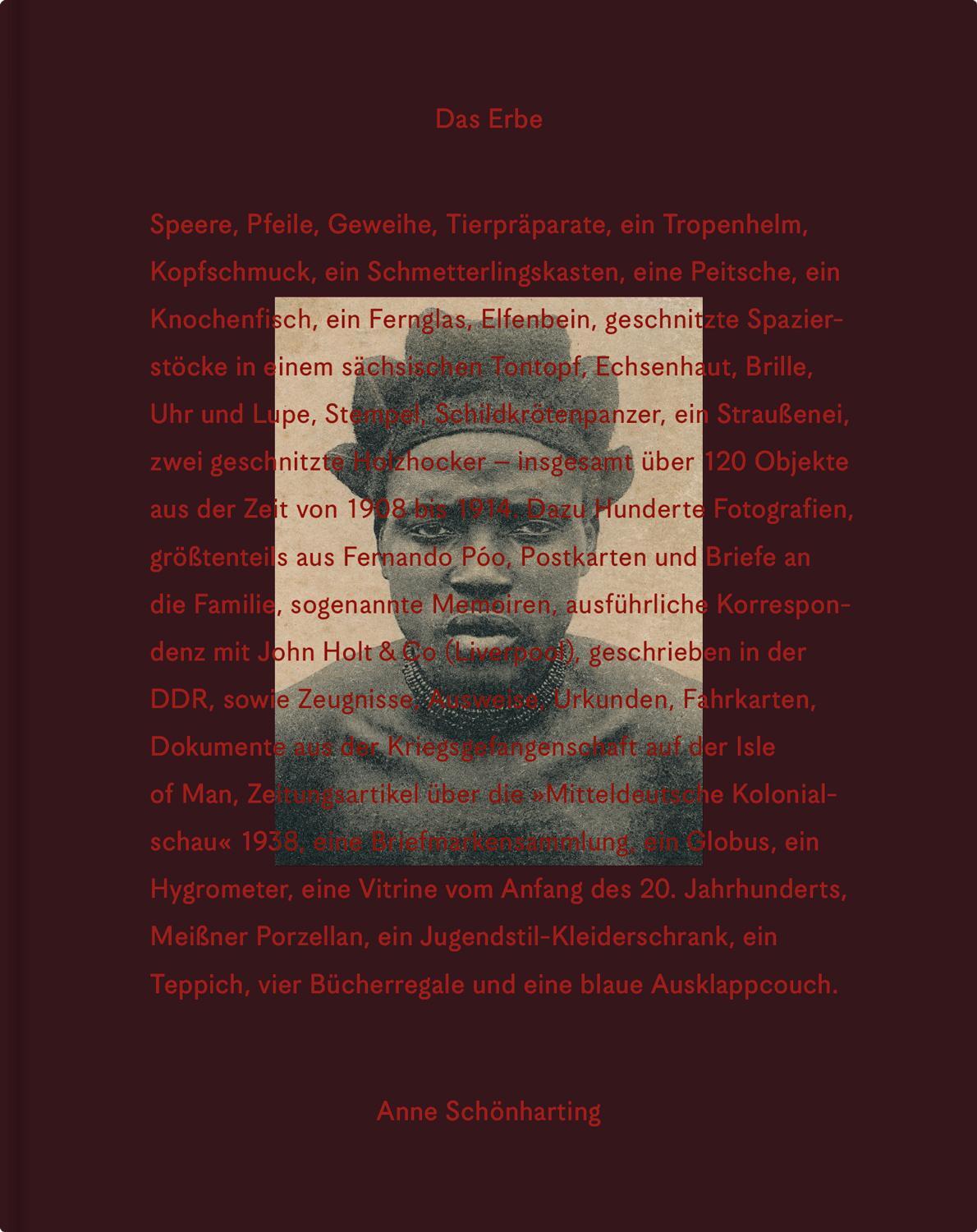 Cover: 9783960700609 | Anne Schönharting, Das Erbe/The Legacy | Albert Gouaffo (u. a.) | Buch