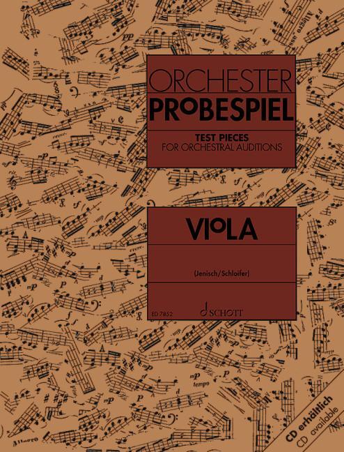 Cover: 9783795797300 | Orchester-Probespiel Viola | Eckart Schloifer (u. a.) | Broschüre