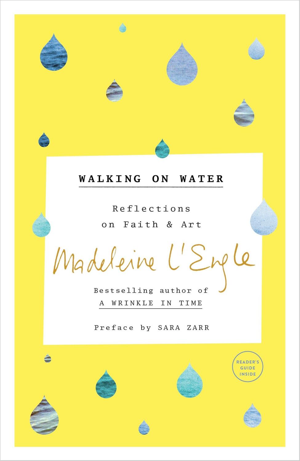 Cover: 9780804189279 | Walking on Water | Reflections on Faith and Art | Madeleine L'Engle