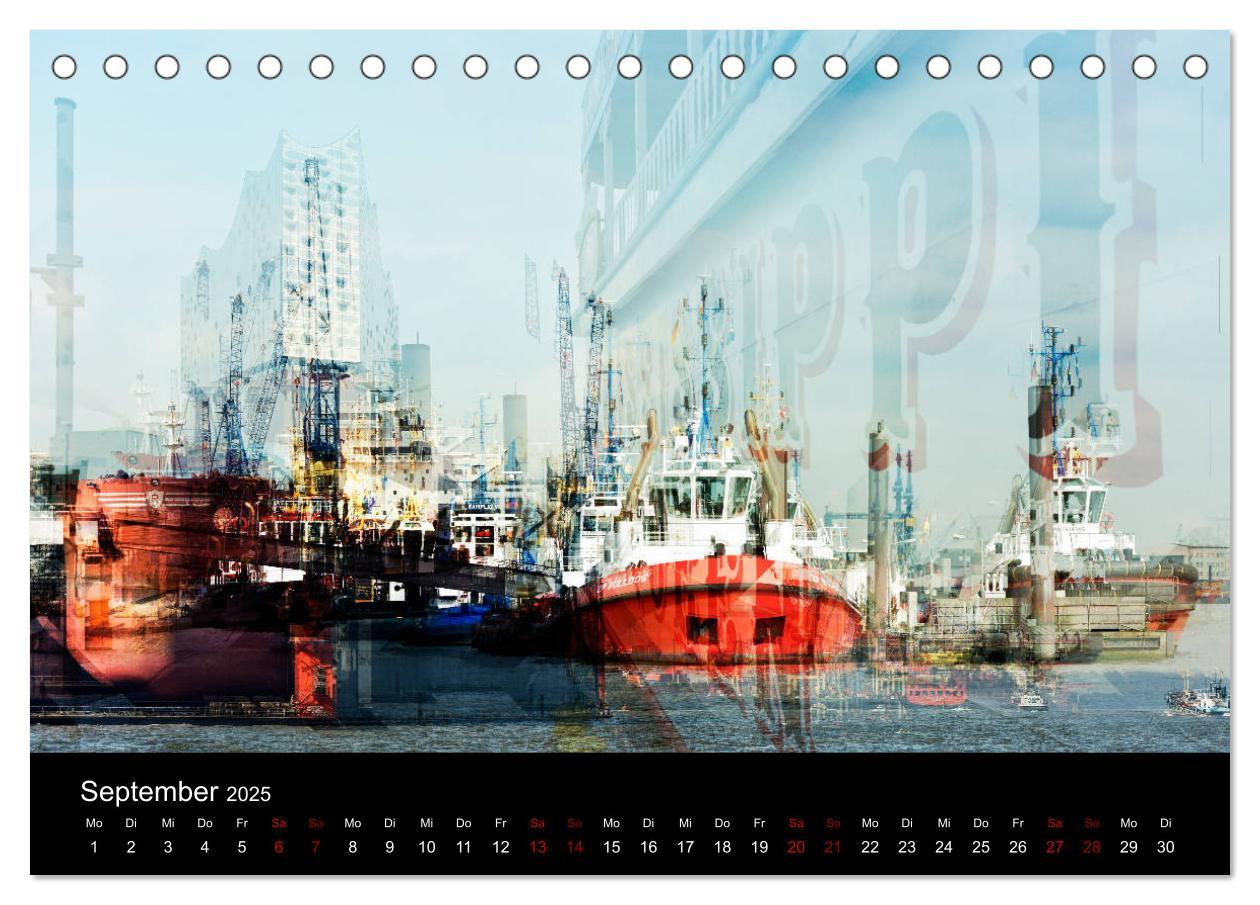 Bild: 9783435375691 | Elbphilharmonie-ARTig (Tischkalender 2025 DIN A5 quer), CALVENDO...