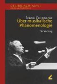 Cover: 9783896396419 | Über musikalische Phänomenologie | Sergiu Celibidache | Buch | Deutsch