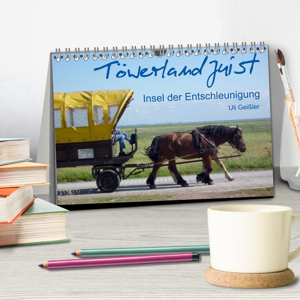 Bild: 9783435715008 | Töwerland Juist (Tischkalender 2025 DIN A5 quer), CALVENDO...