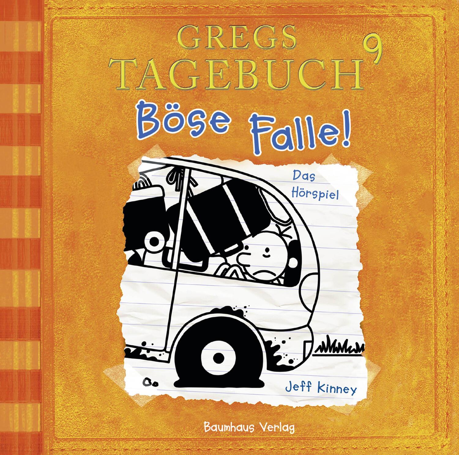 Cover: 9783785756195 | Gregs Tagebuch 9 - Böse Falle! | Jeff Kinney | Audio-CD | 76 Min.