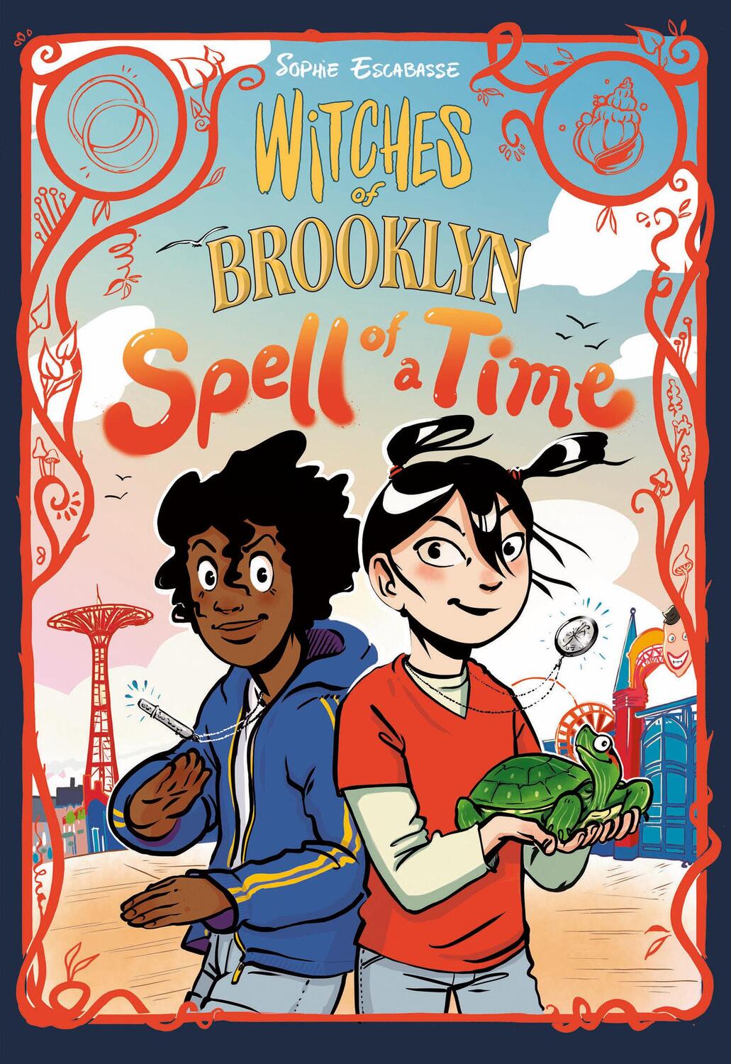 Cover: 9780593565940 | Witches of Brooklyn: Spell of a Time | (A Graphic Novel) | Escabasse