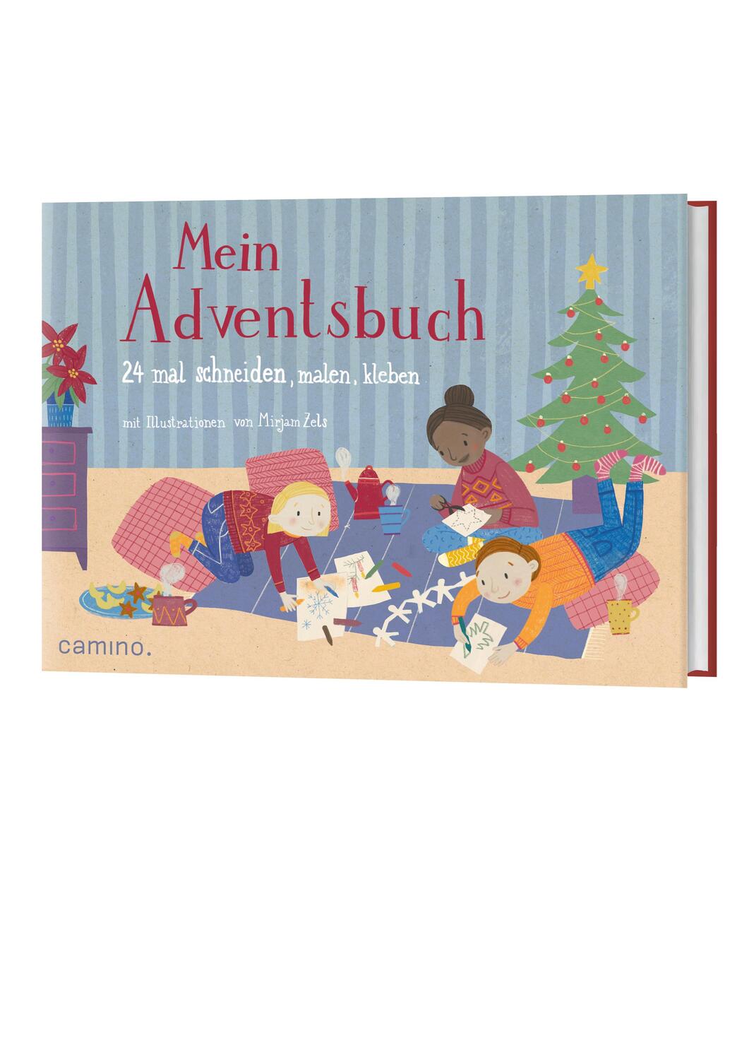 Cover: 9783961571130 | Mein Adventsbuch | 24 mal schneiden, kleben, malen | Taschenbuch
