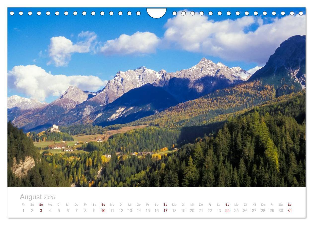 Bild: 9783435776023 | Graubünden Engadin 2025 (Wandkalender 2025 DIN A4 quer), CALVENDO...