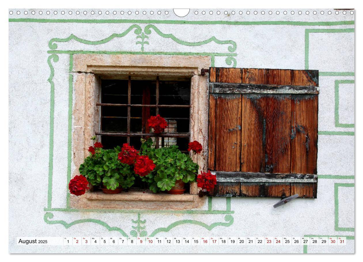 Bild: 9783435427703 | Bauernfenster (Wandkalender 2025 DIN A3 quer), CALVENDO Monatskalender