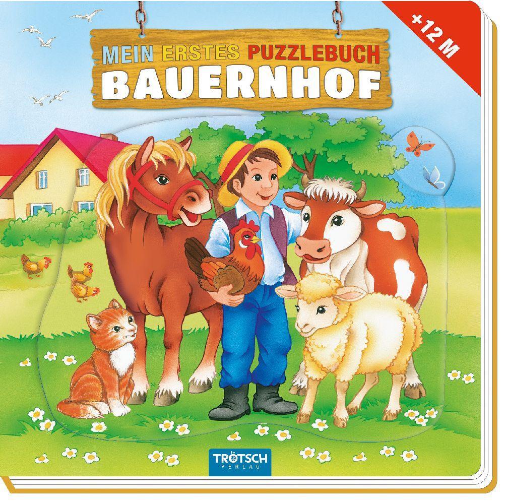 Cover: 9783957748492 | Trötsch Mein erstes Puzzlebuch Bauernhof | Buch | 8 S. | Deutsch