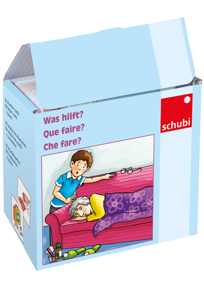 Cover: 4006810121221 | Was hilft? | Ursula Thüler | Box | Deutsch | 2020 | Schubi