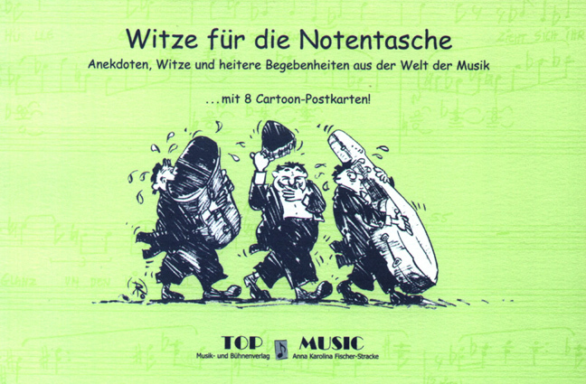 Cover: 9783980751506 | Witze für die Notentasche | Hans R. Stracke | Taschenbuch | Buch