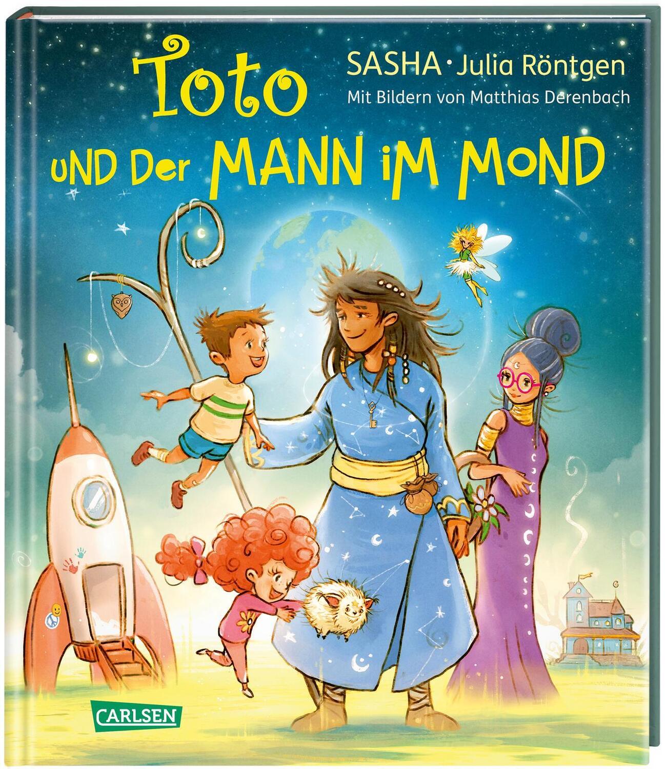 Cover: 9783551522443 | Toto und der Mann im Mond | Sasha (u. a.) | Buch | 128 S. | Deutsch