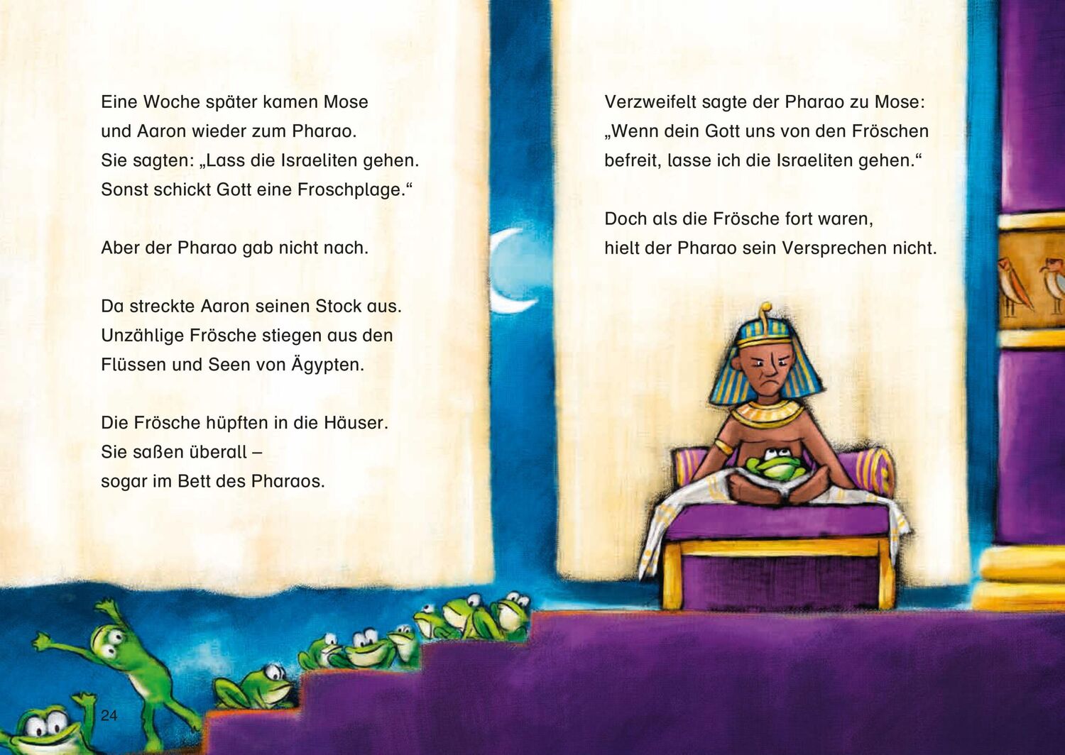 Bild: 9783438047229 | Mose und der Pharao | Reihe: Bibelgeschichten für Erstleser | Buch