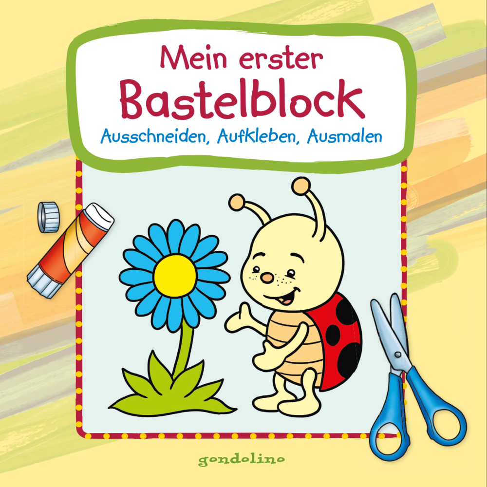 Cover: 9783811235663 | Mein erster Bastelblock (Marienkäfer) | gondolino Malen und Basteln