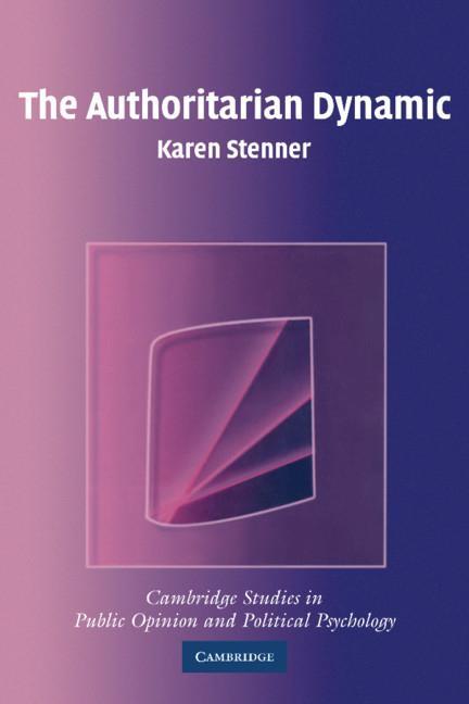 Cover: 9780521534789 | The Authoritarian Dynamic | Karen Stenner | Taschenbuch | Paperback