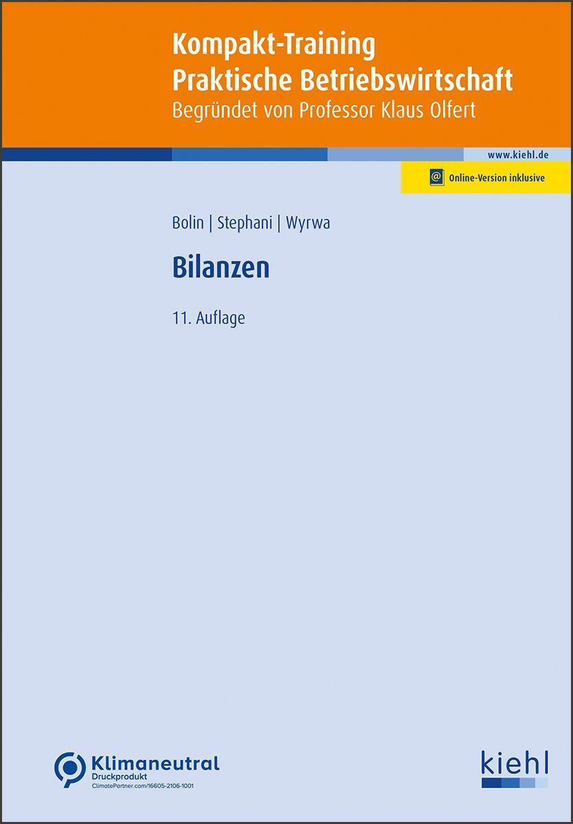 Cover: 9783470111117 | Kompakt-Training Bilanzen | Manfred Bolin (u. a.) | Bundle | Deutsch