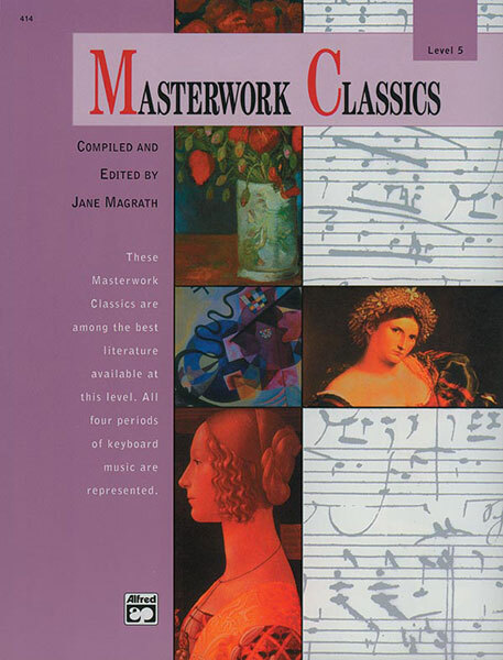 Cover: 38081006116 | Masterwork Classics 05 | Buch + CD | Alfred Music Publications