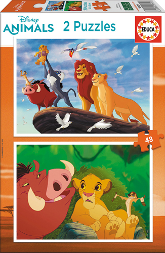 Cover: 8412668186293 | The lion king (Kinderpuzzle) | Spiel | Deutsch | 2021 | Educa Puzzle