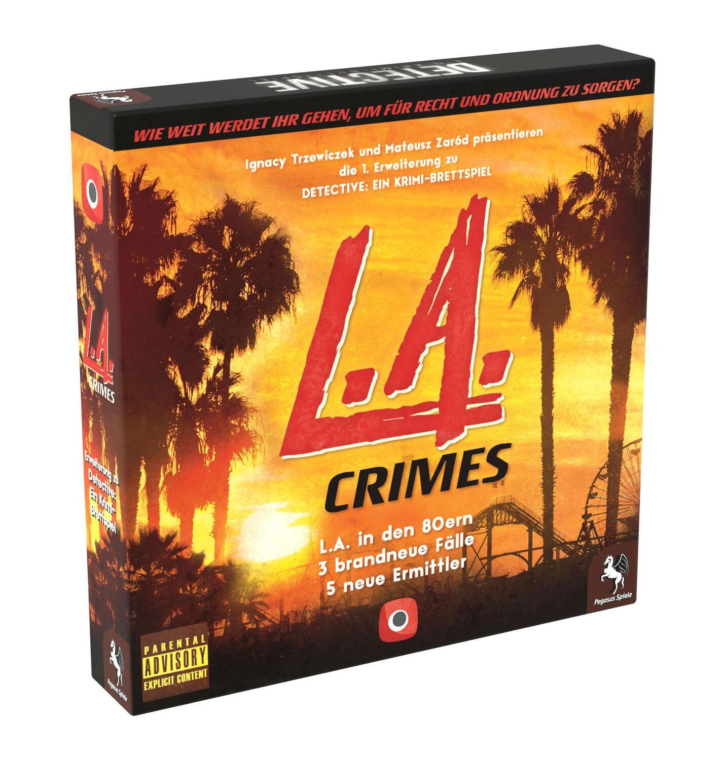 Bild: 4250231718397 | Detective: L.A. Crimes (Erweiterung) (Portal Games) | Spiel | 57507G