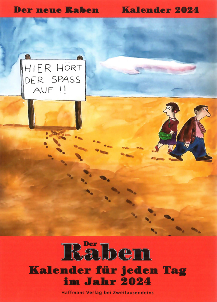 Cover: 9783960220244 | Der Raben-Kalender 2024 | Tini Haffmans | Kalender | 368 S. | Deutsch