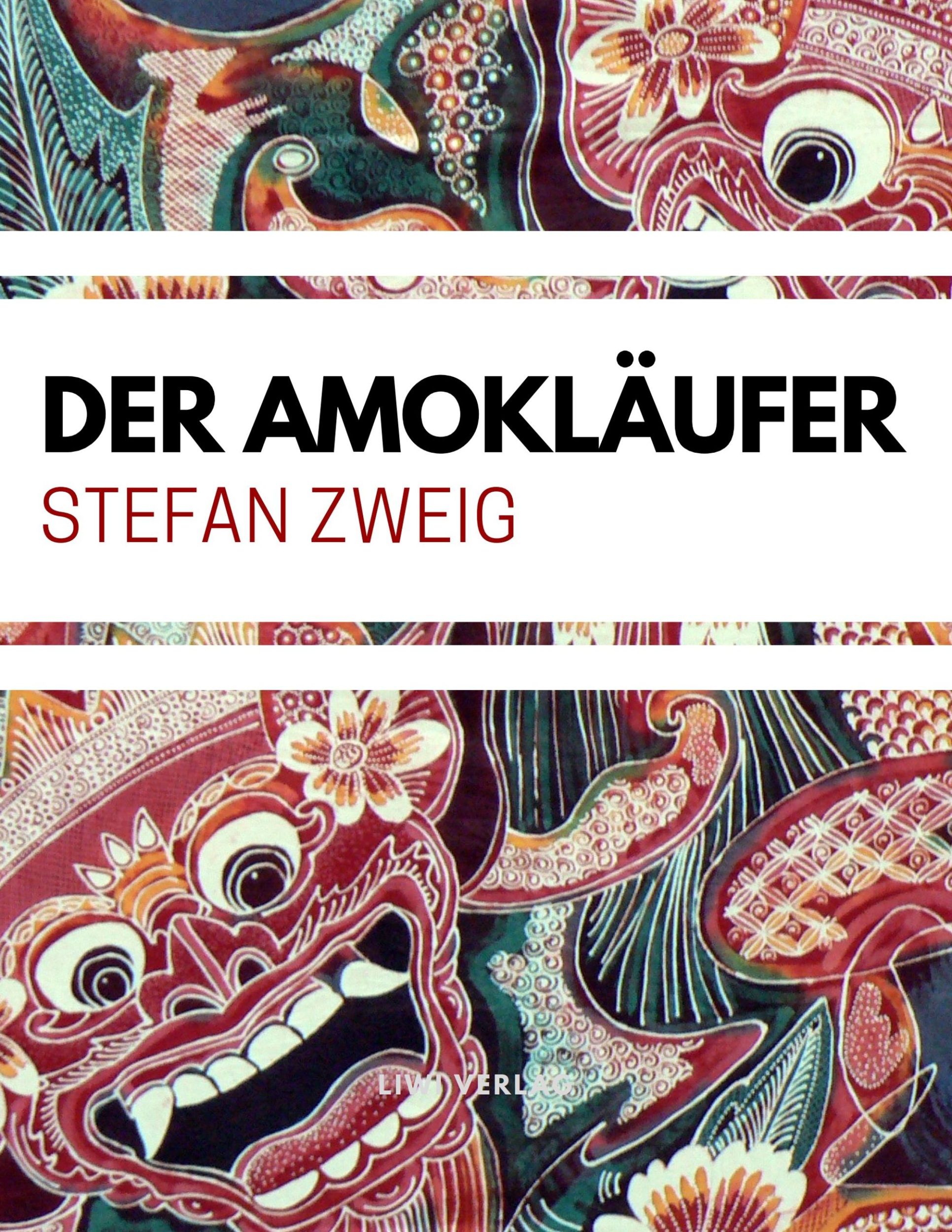 Cover: 9783965420465 | Der Amokläufer | Stefan Zweig | Taschenbuch | 44 S. | Deutsch | 2018