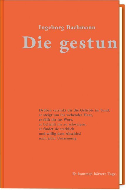 Cover: 9783867301404 | Die gestundete Zeit | Gedichte | Ingeborg Bachmann (u. a.) | Buch