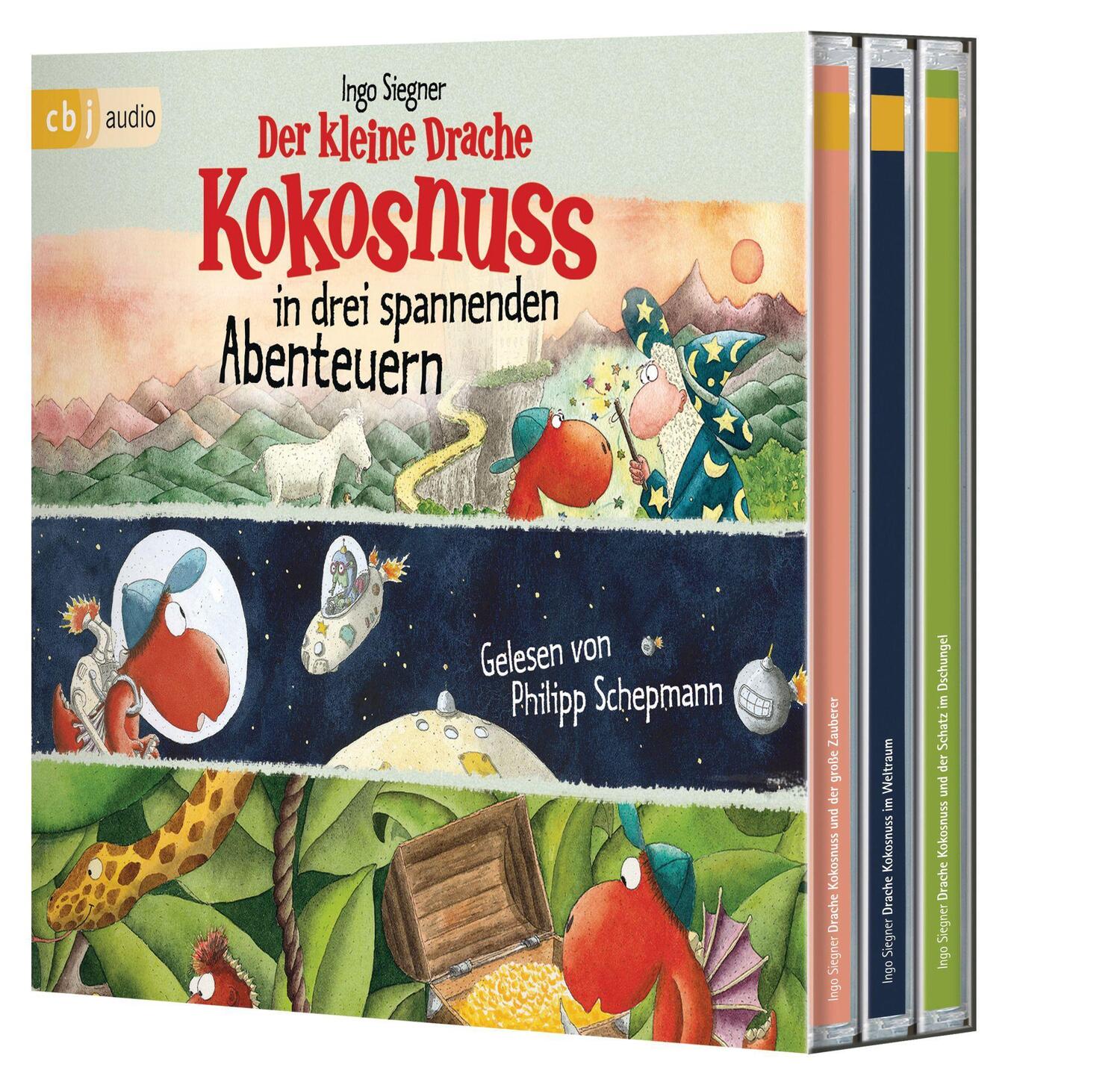Cover: 9783837130461 | Der kleine Drache Kokosnuss in drei spannenden Abenteuern | Siegner