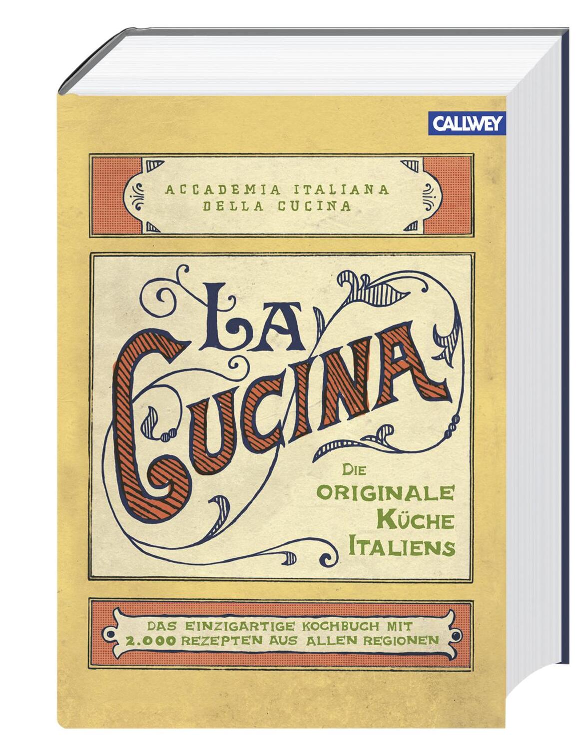 Cover: 9783766720368 | La Cucina - Die originale Küche Italiens | Cucina | Buch | 960 S.